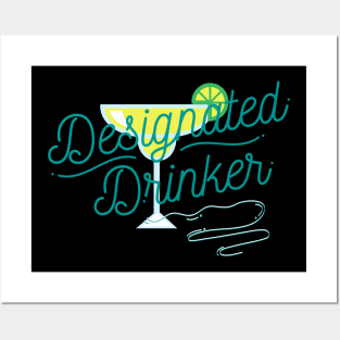 Designated drinker Posters and Art